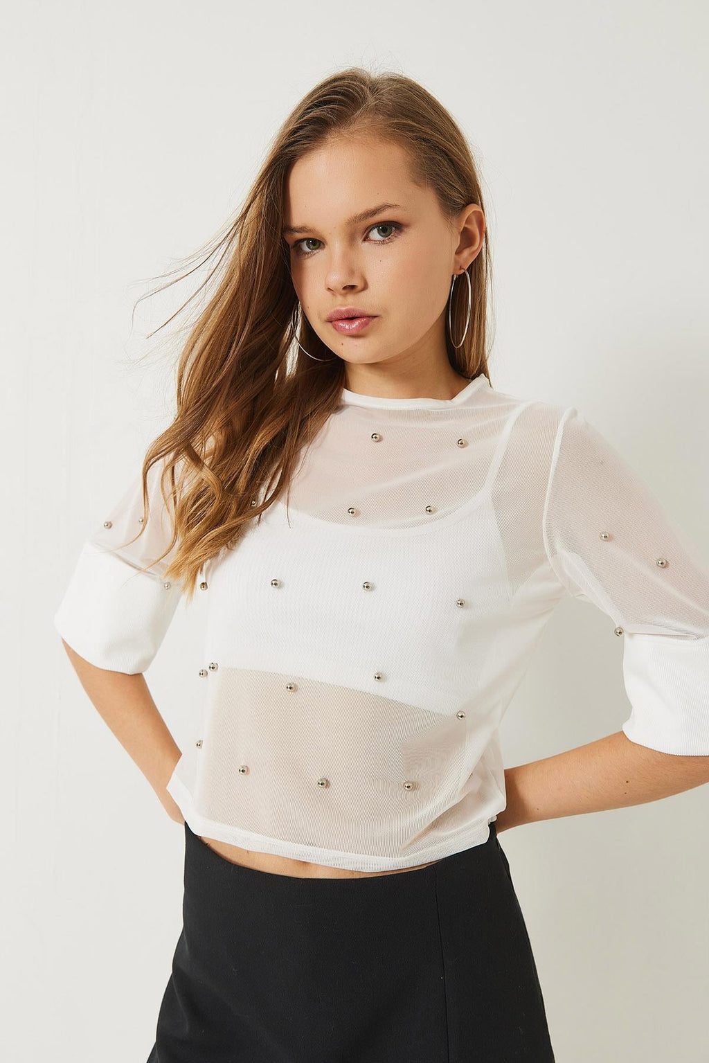 White‎ Blouse