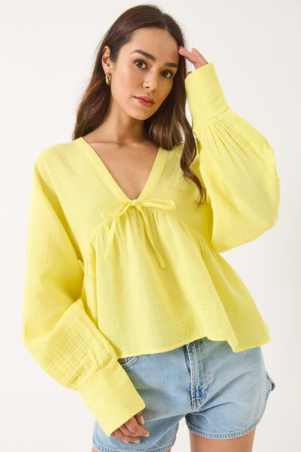 Yellow‎ Blouse