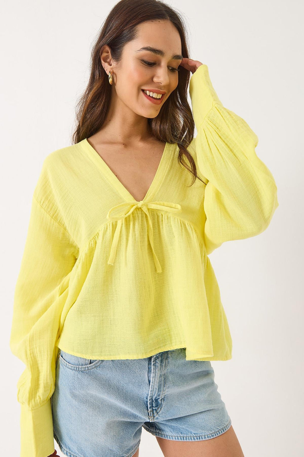 Yellow‎ Blouse
