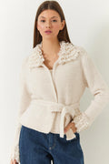Cream‎ Cardigan