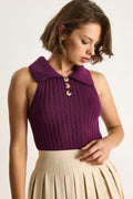 Purple‎ Blouse
