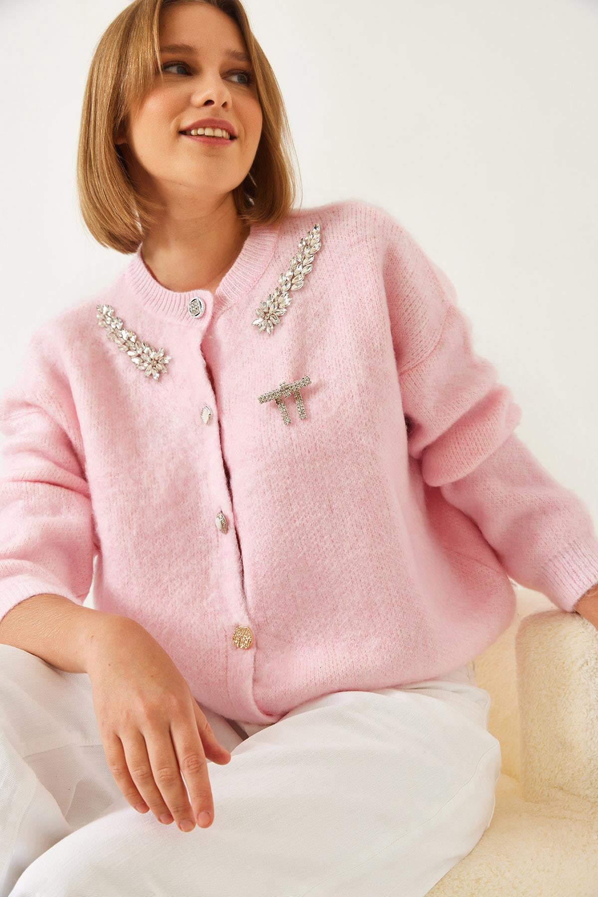 Pink‎ Cardigan