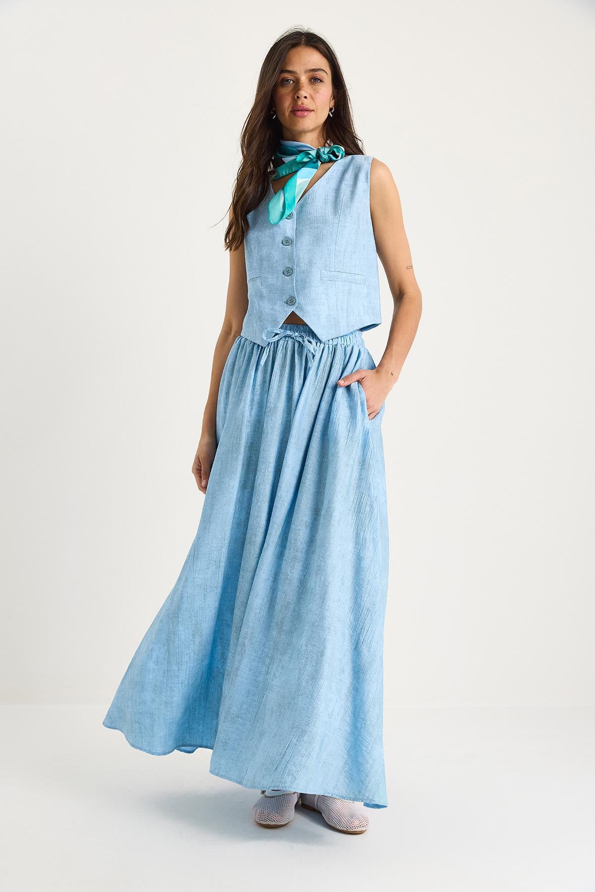 Blue‎ Outfit Set