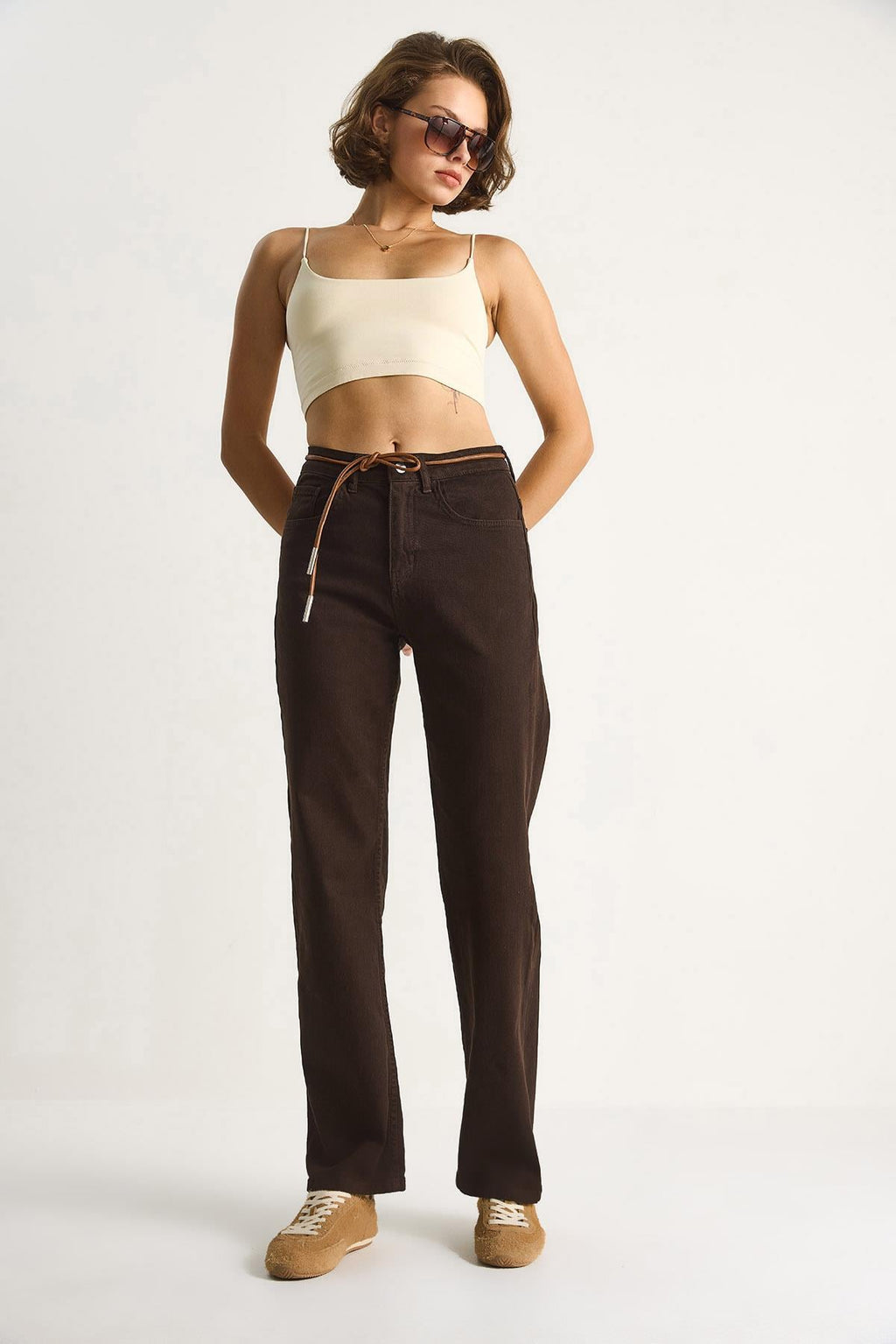 Brown‎ Pants