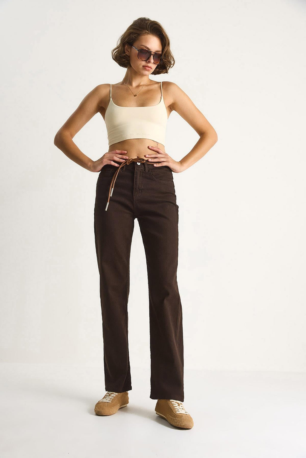 Brown‎ Pants